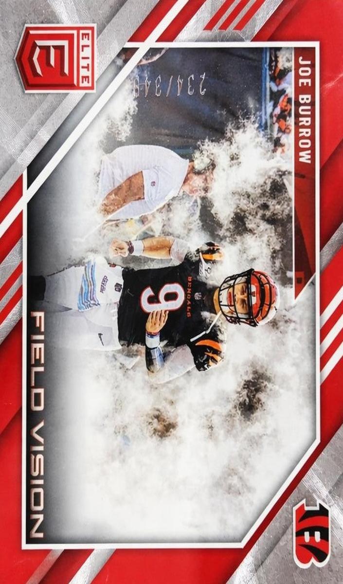 2023 Donruss Elite Football Joe Burrow #FV-8 PSA 8.5