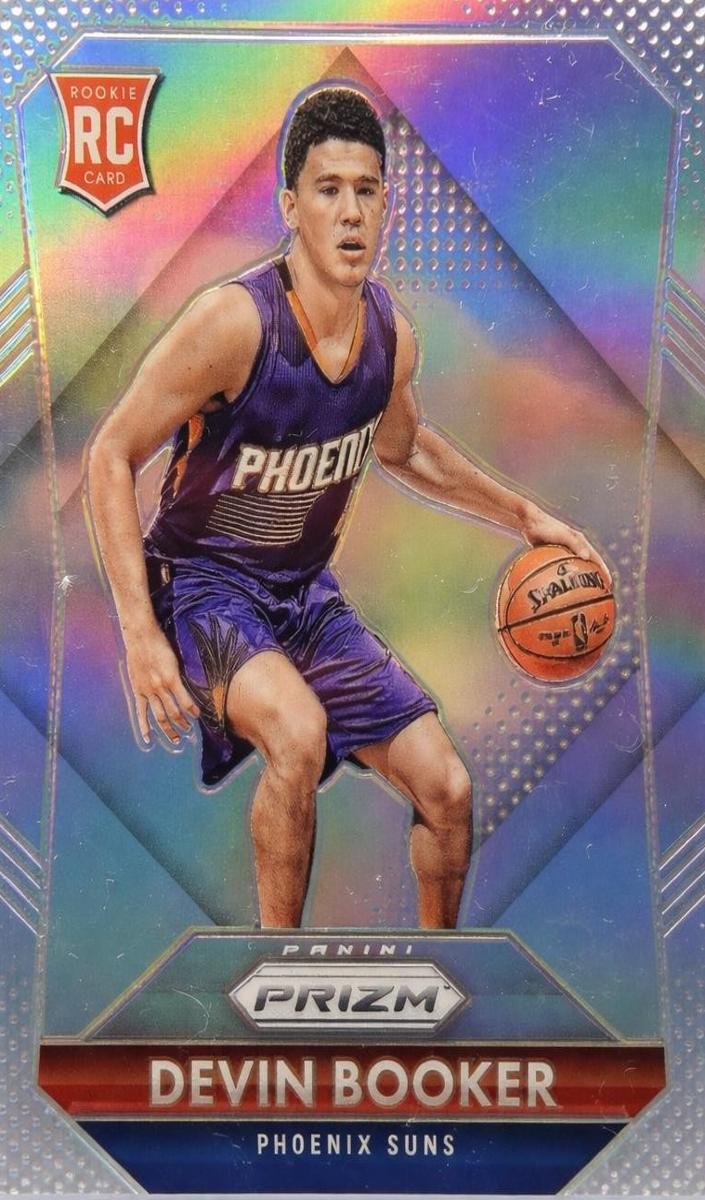 2015 Panini Prizm Basketball Silver Prizm Devin Booker #308 PSA 10
