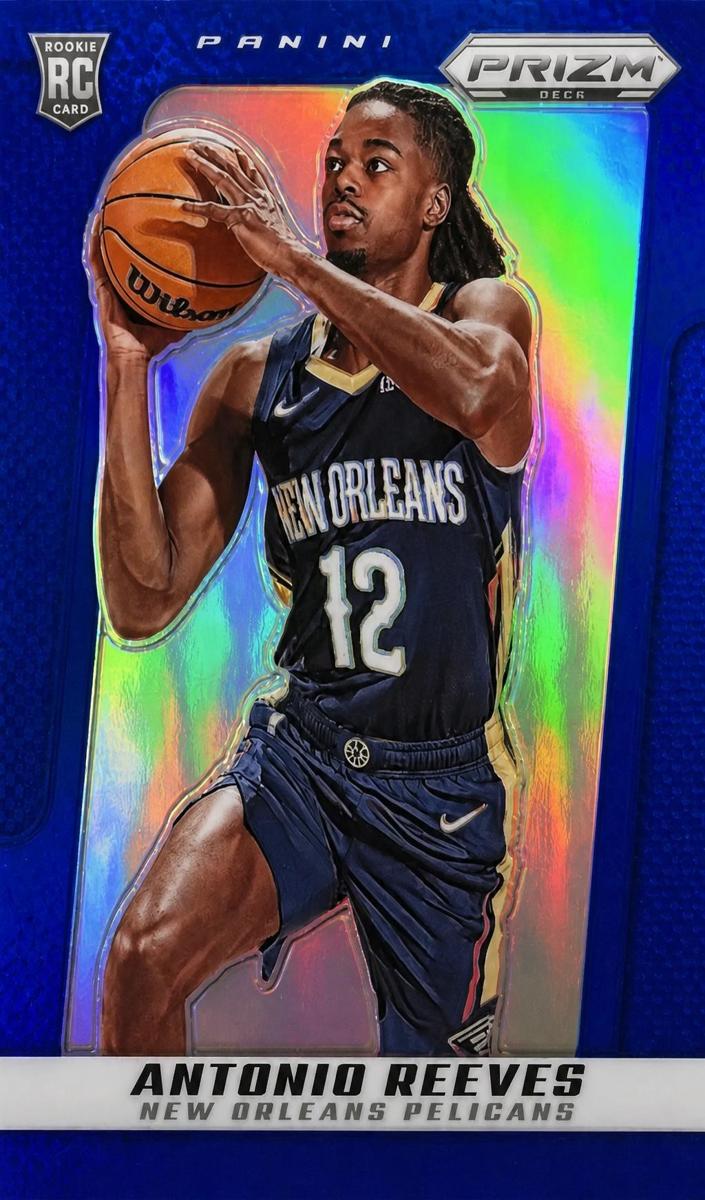 2024 Panini Prizm Deca Basketball Blue Antonio Reeves #165