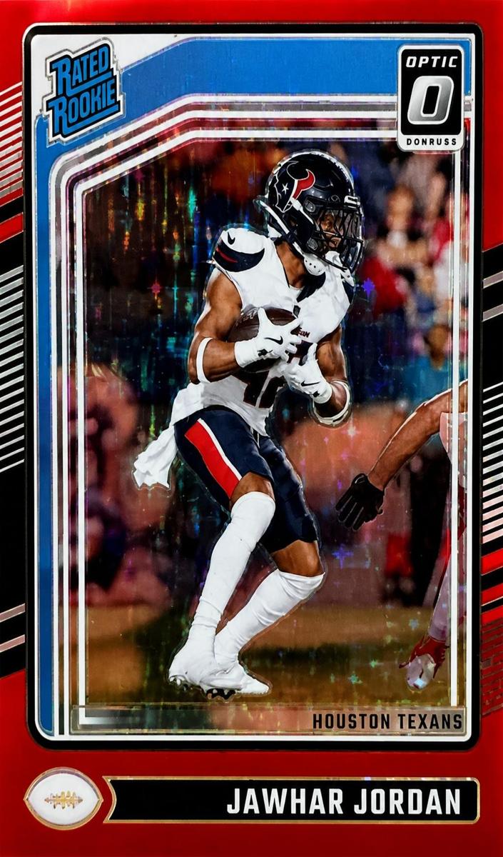 2024 Donruss Optic Football Red Stars Jawhar Jordan #247
