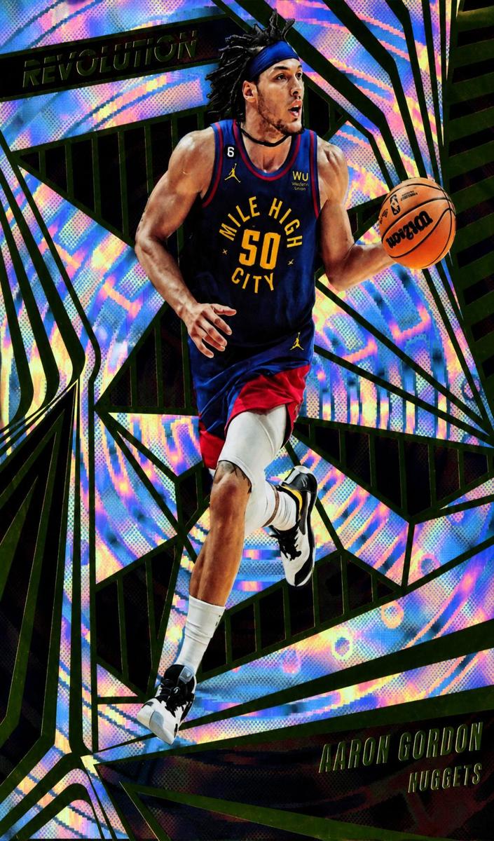 2023 Panini Revolution Basketball Fractal Aaron Gordon #20 PSA 10