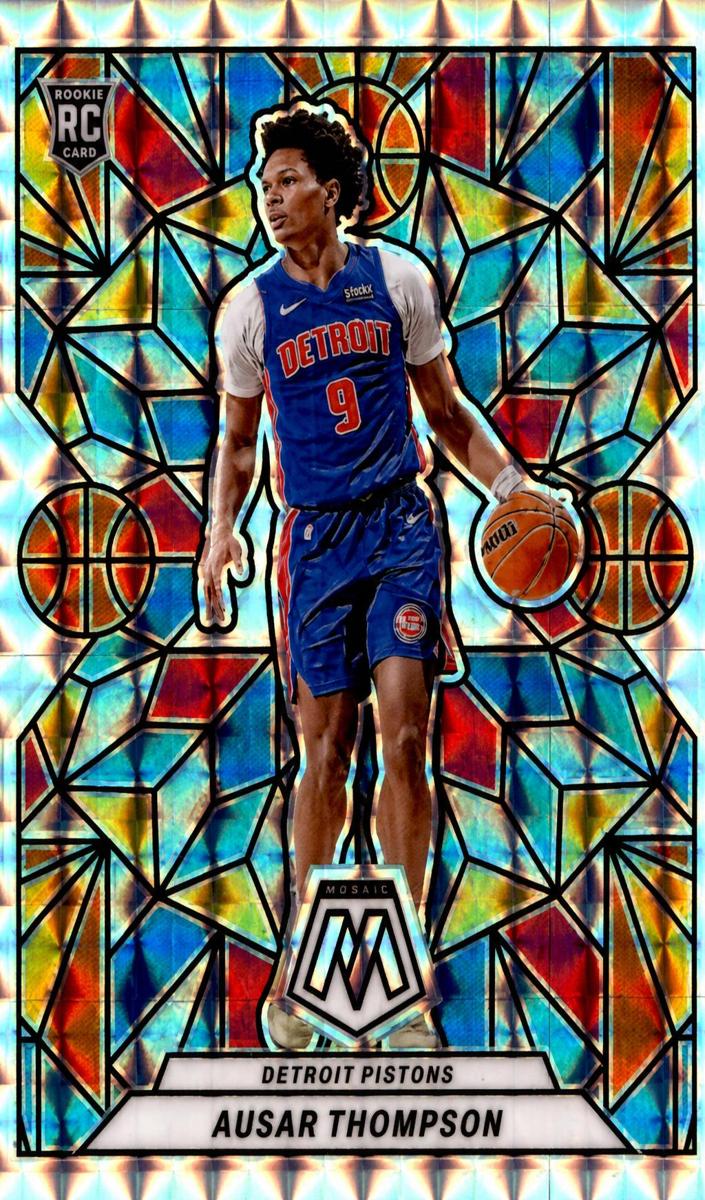 2023 Panini Mosaic Basketball Ausar Thompson #1 PSA 9