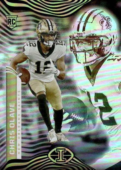 2022 Panini Illusions Football Trophy Collection Bronze Chris Olave #69 BGS 8.5