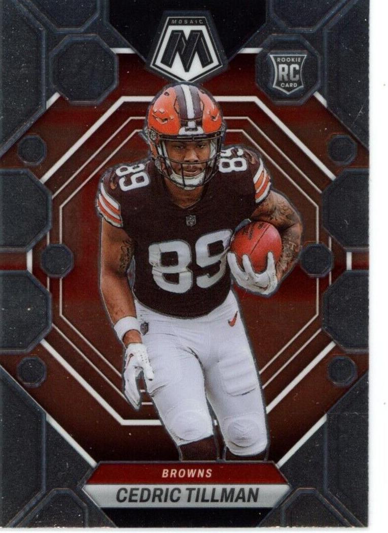 2023 Panini Mosaic Football Cedric Tillman #296