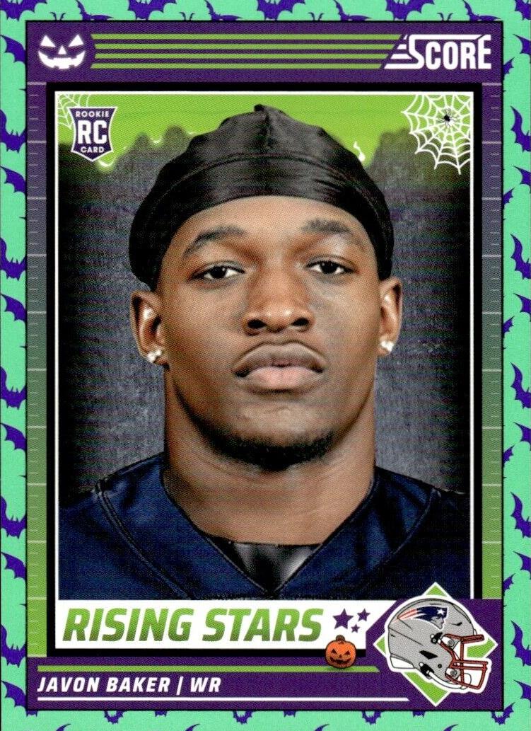 2024 Panini Score-a-Treat Football Bats Javon Baker #25