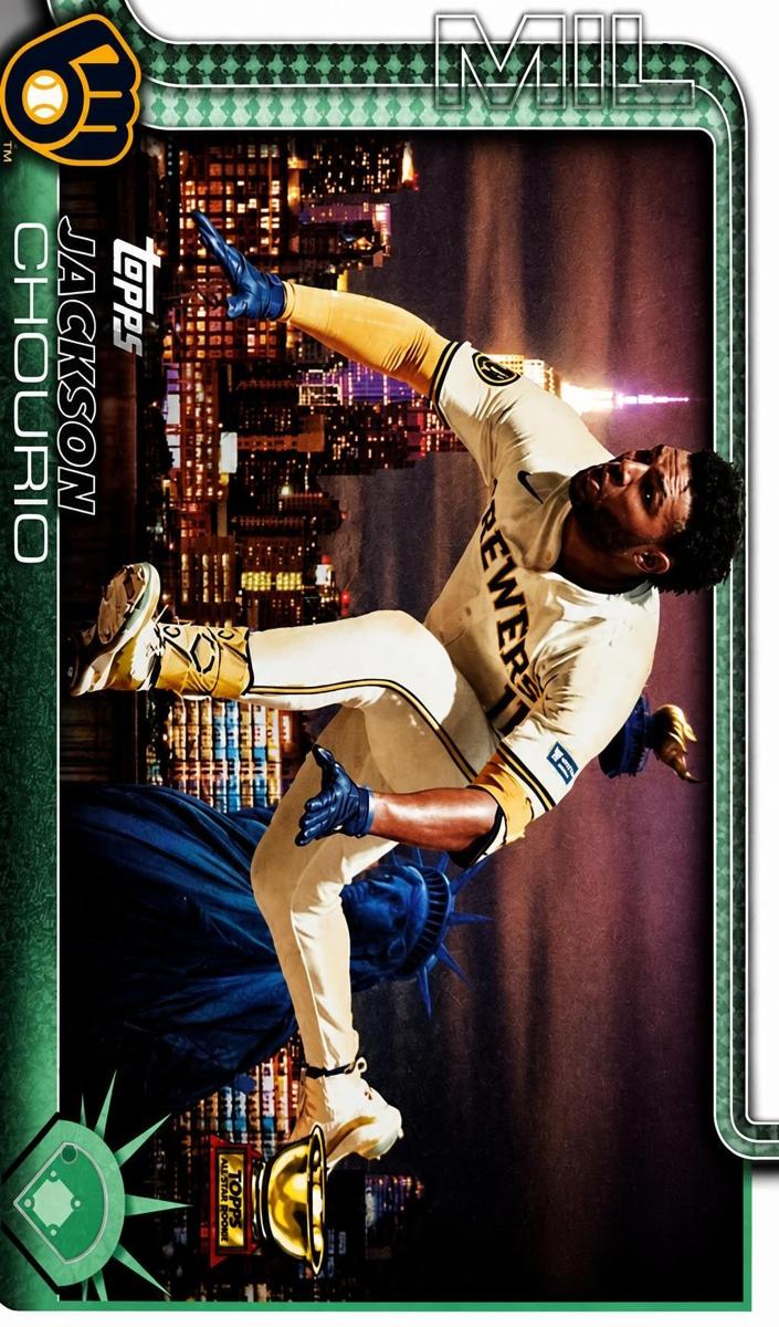 2025 Topps Baseball Jackson Chourio #376