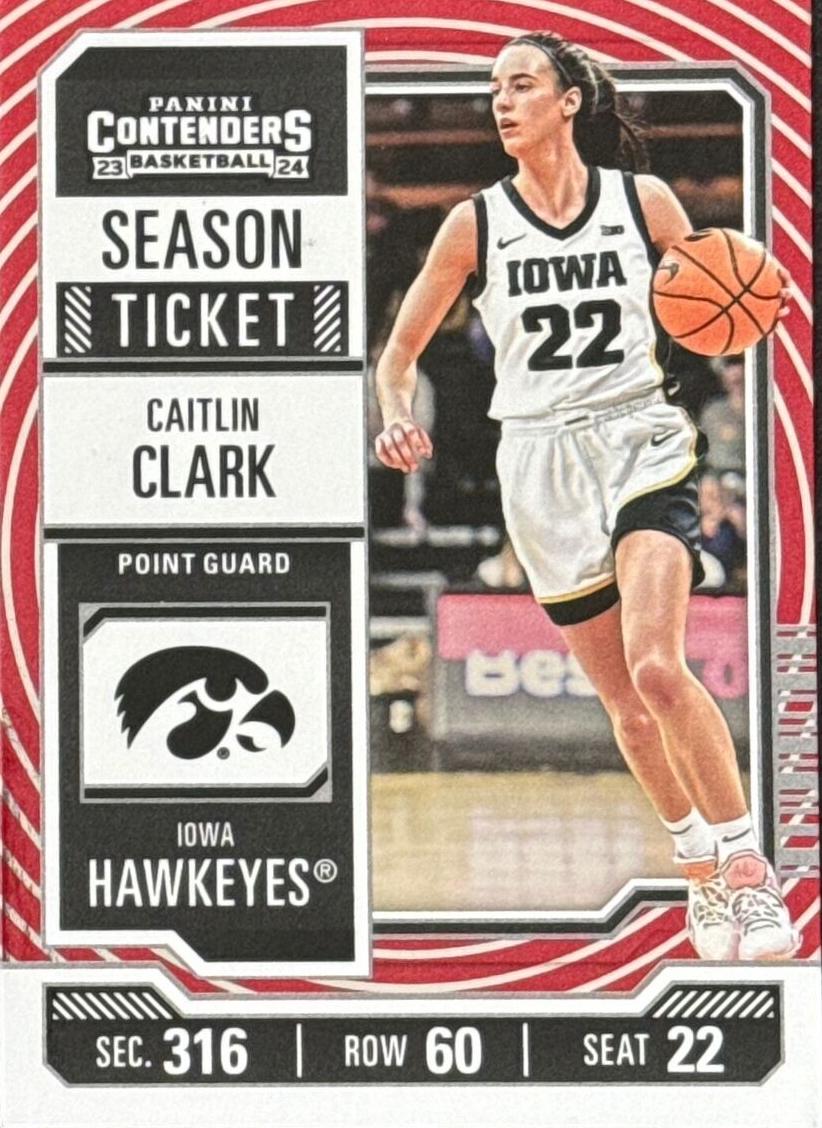 2024 Panini Caitlin Clark Collection Basketball Target Caitlin Clark #CC3 SGC 9