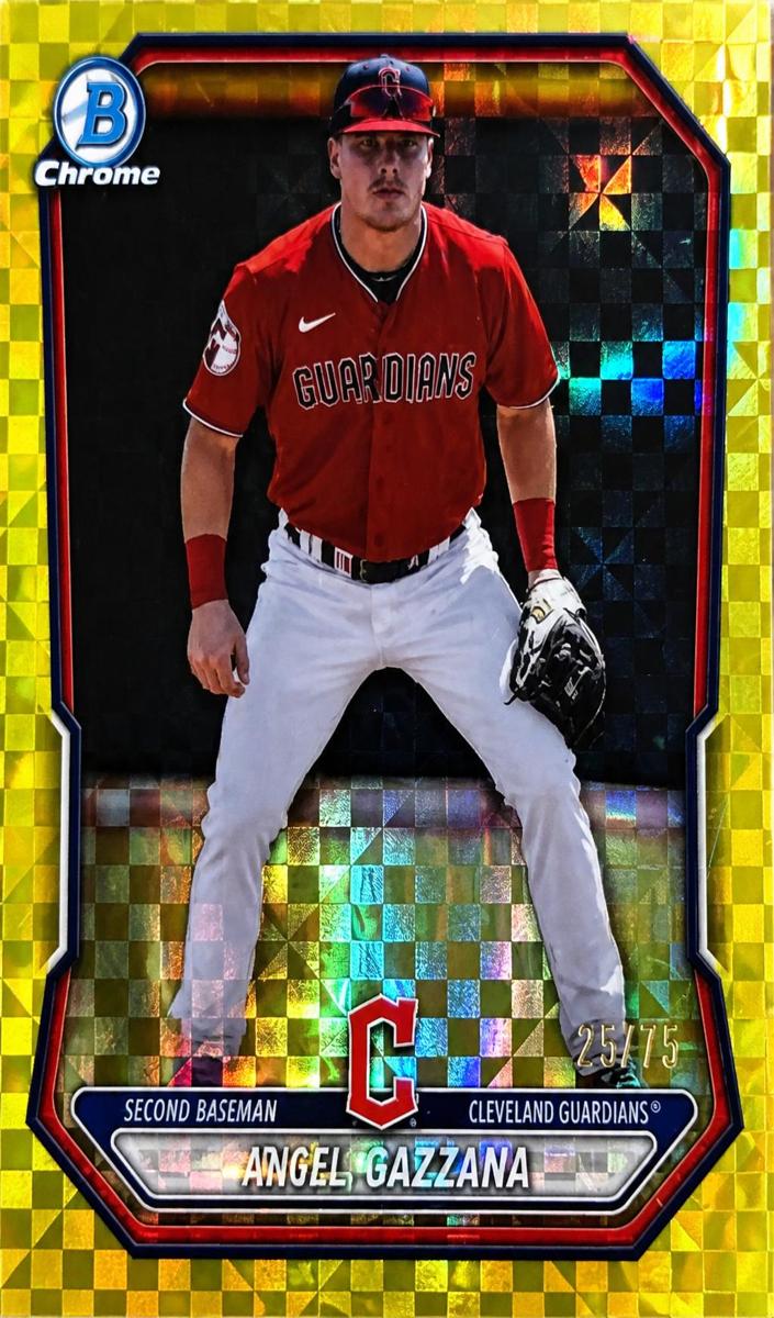 2026 Bowman Baseball Yellow X-Fractor Travis Bazzana #BCP-35