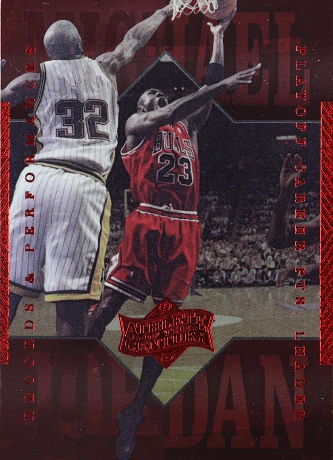 1999 Upper Deck Michael Jordan Athlete of the Century Basketball Michael Jordan #11 PSA 9