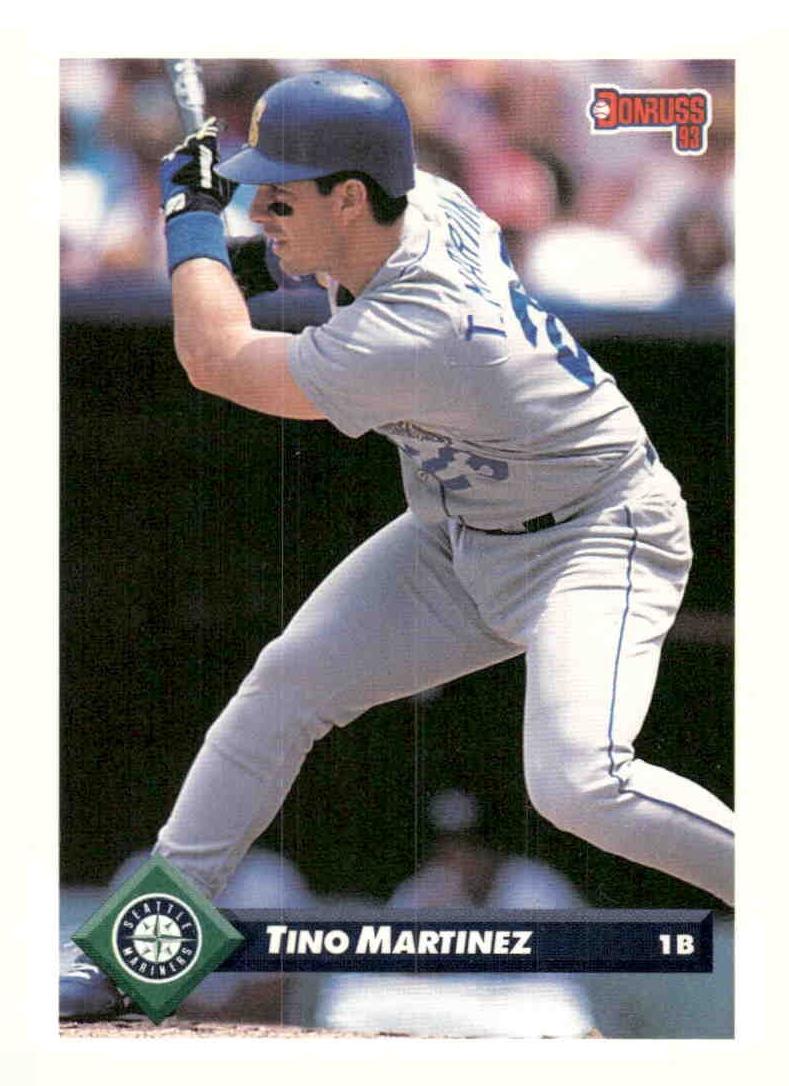 1993 Donruss Baseball Tino Martinez #217