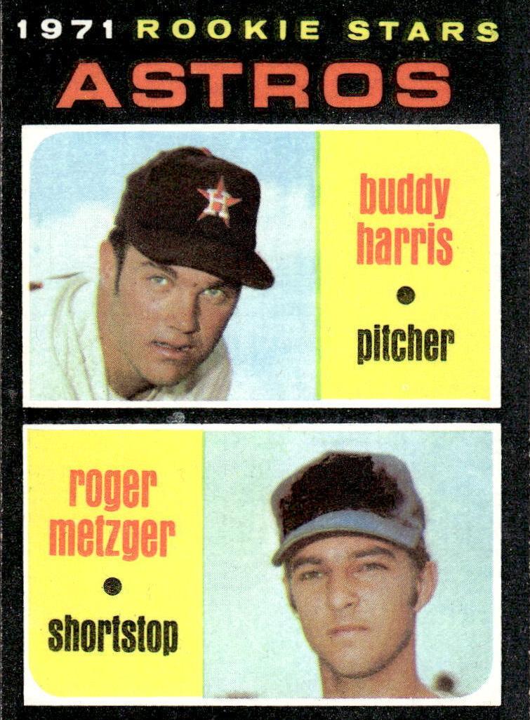 1971 Topps Baseball Rookie Stars Astros #404
