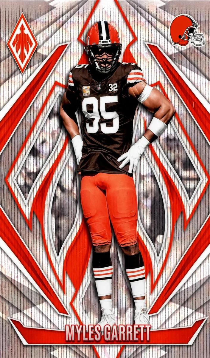 2024 Panini Phoenix Football Wave Myles Garrett #112