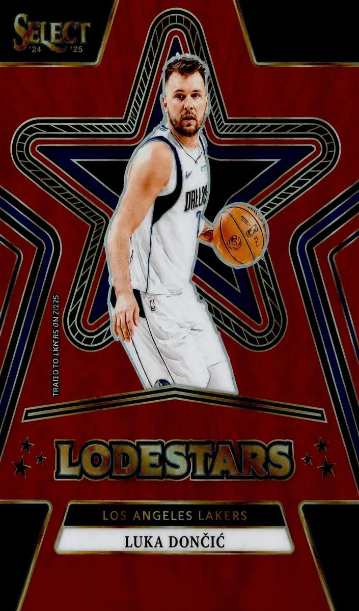 2024 Panini Select Basketball Red Luka Doncic #9