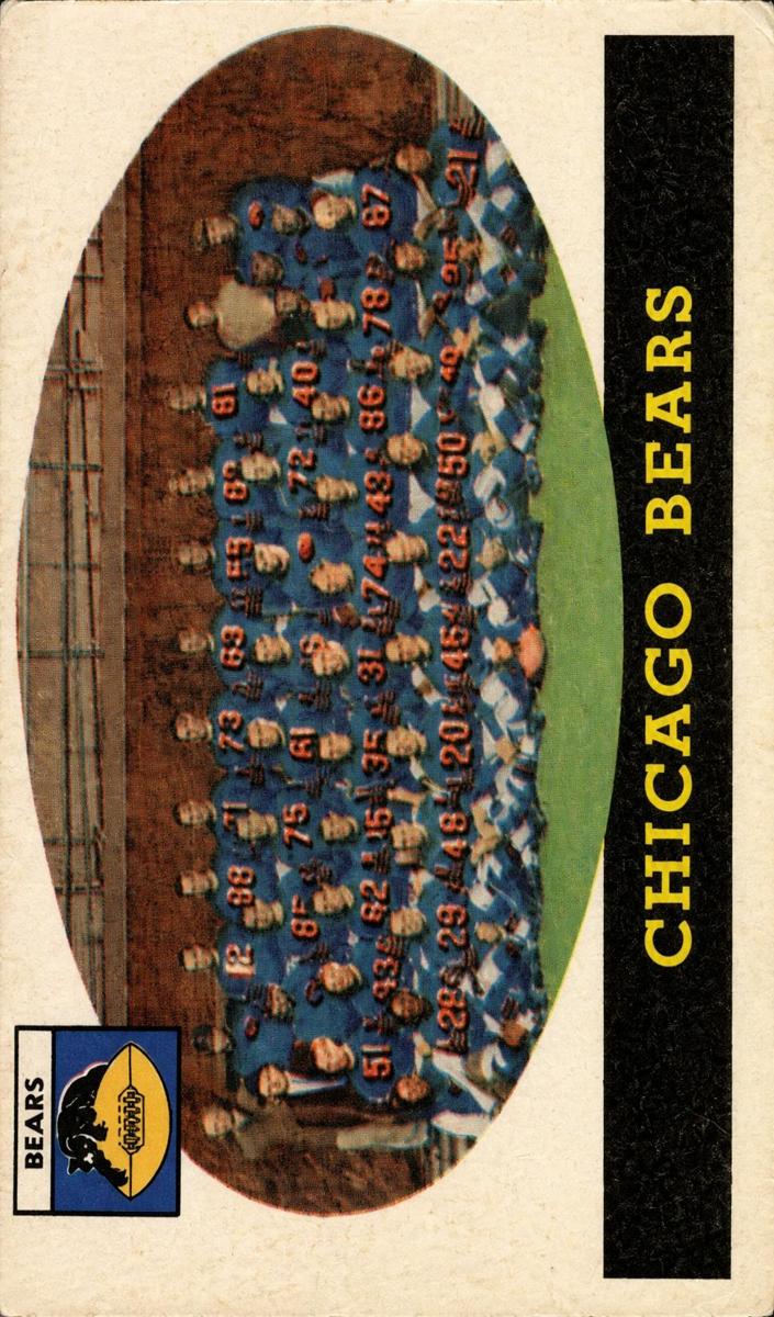 1958 Topps Football Chicago Bears #29 PSA 7