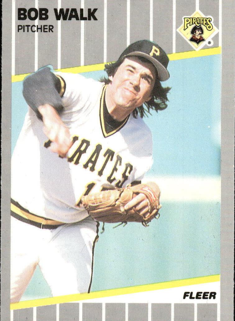 1989 Fleer Baseball Bob Walk #223