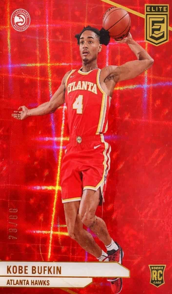2023 Donruss Elite Basketball International Hyper Red Kobe Bufkin #249