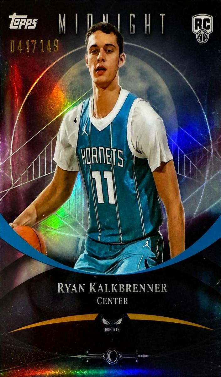 2025 Topps Midnight Basketball Morning Ryan Kalkbrenner #94