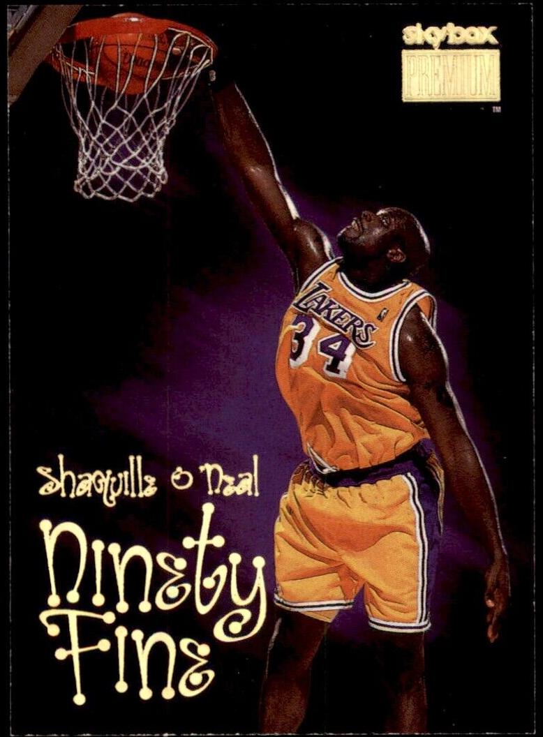 1998 Skybox Premium Basketball Shaquille O'Neal #212