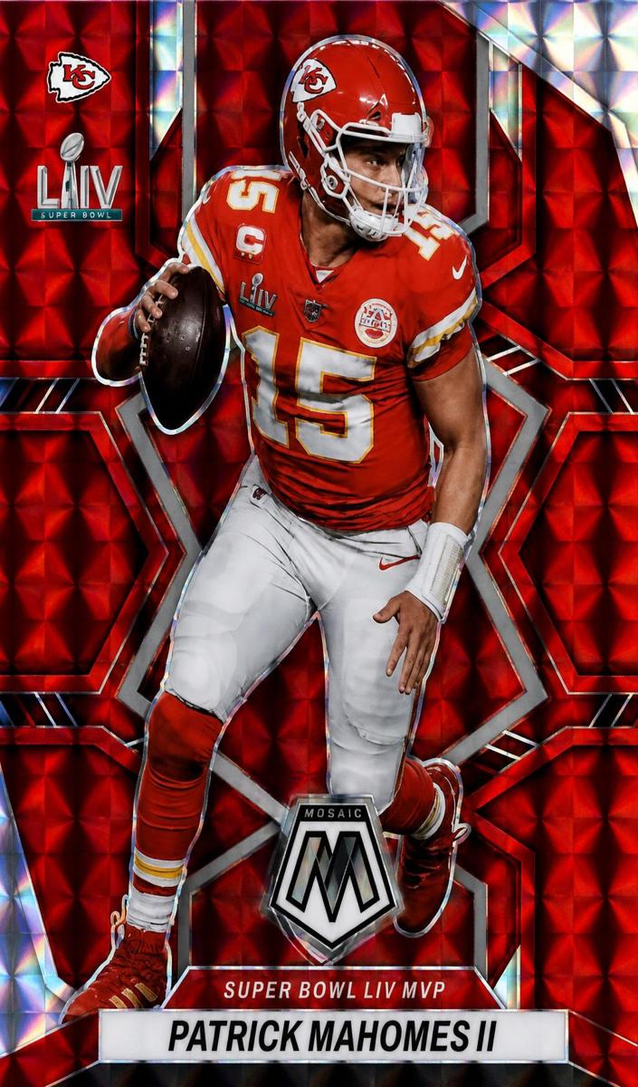 2022 Panini Mosaic Football Red Patrick Mahomes II #293
