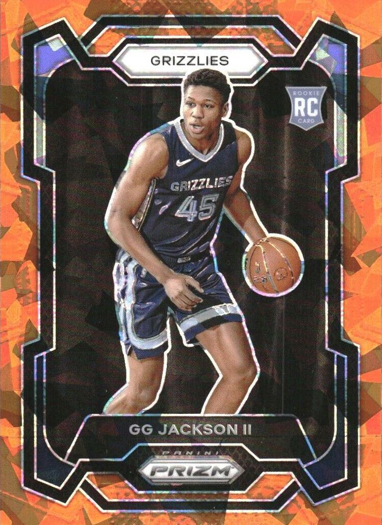 2023 Panini Prizm Basketball Orange Ice GG Jackson II #179 PSA 9