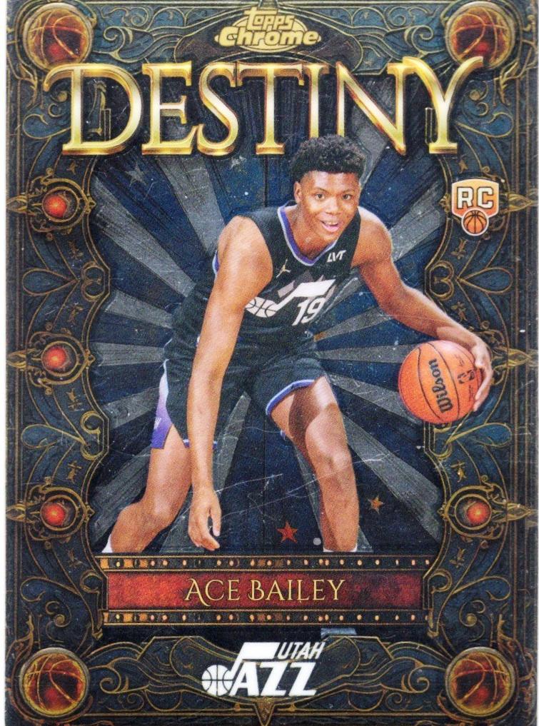 2025 Topps Chrome Basketball Ace Bailey #D-5