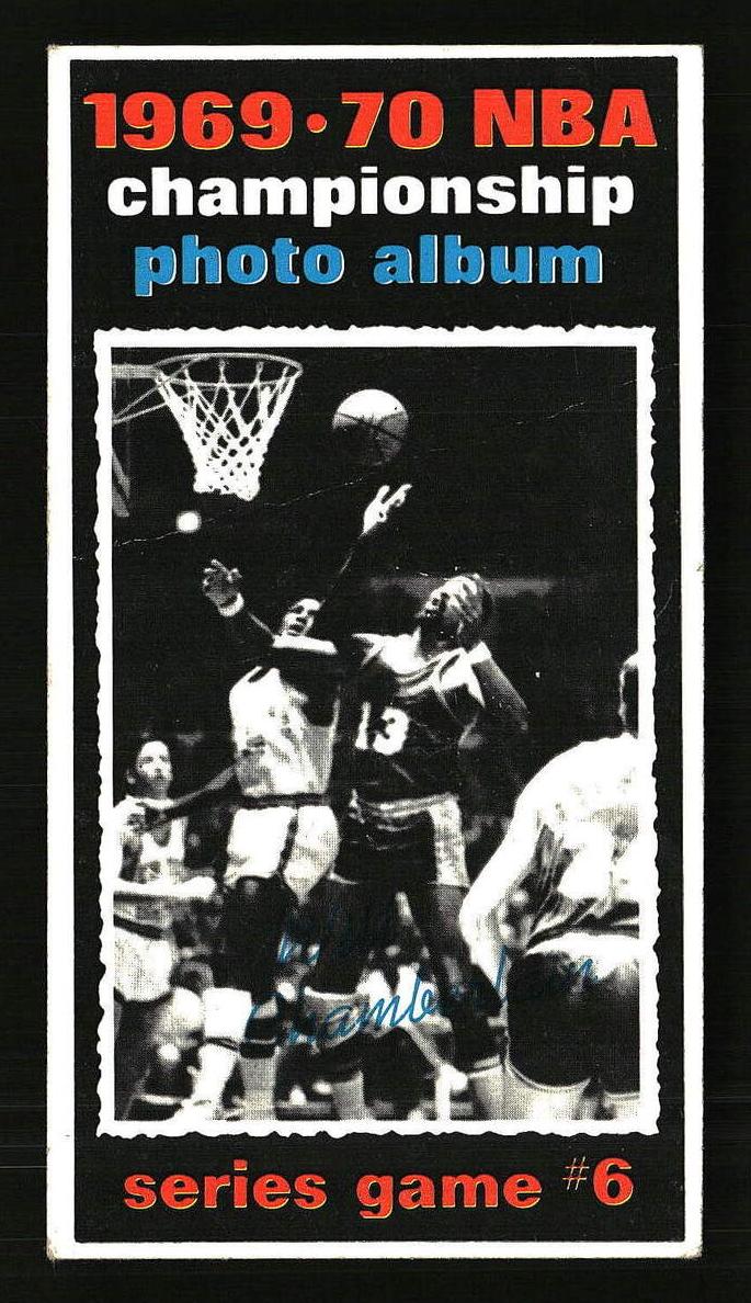 1970 Topps Basketball 1969-70 NBA Championship Game 6 #173