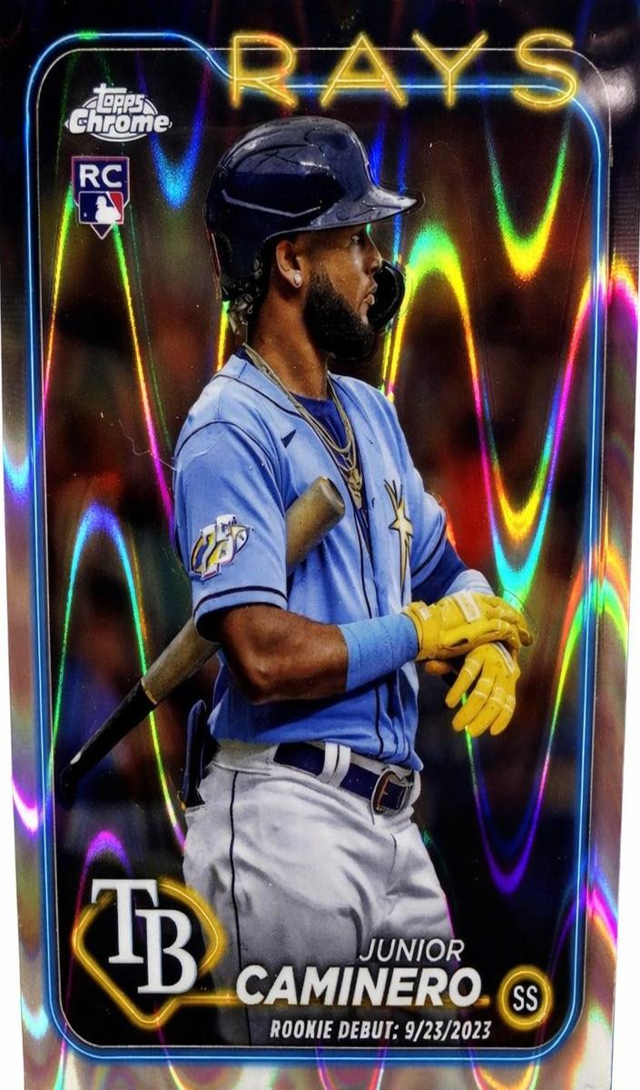 2024 Topps Chrome Update Baseball Raywave Junior Caminero #USC193