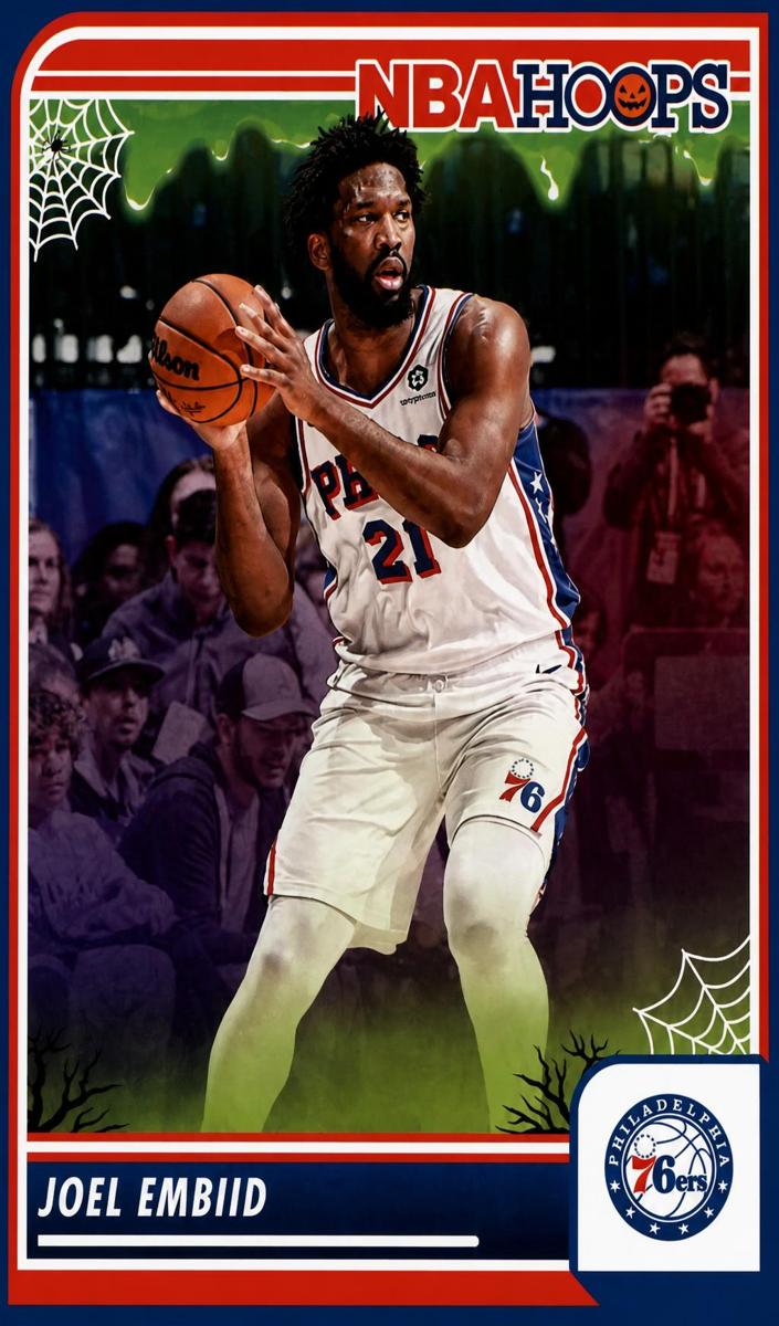 2023 Panini Haunted Hoops Basketball Joel Embiid #271 PSA 10