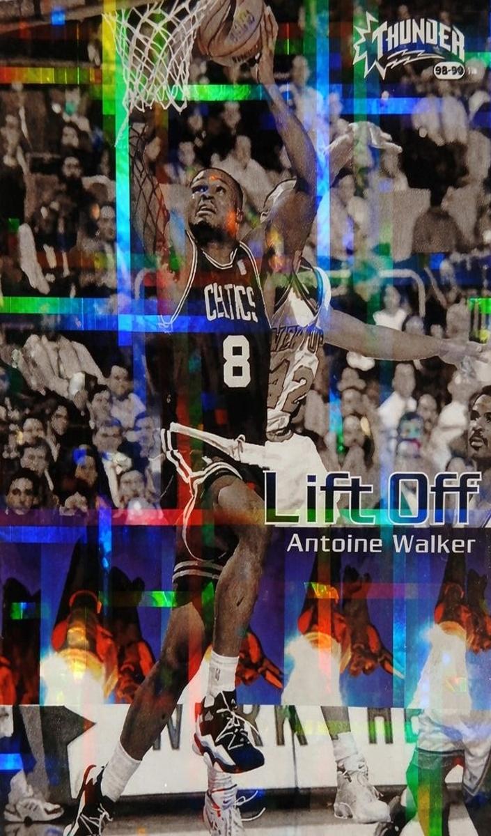 1998 Skybox Thunder Basketball Antoine Walker #10LO PSA 10