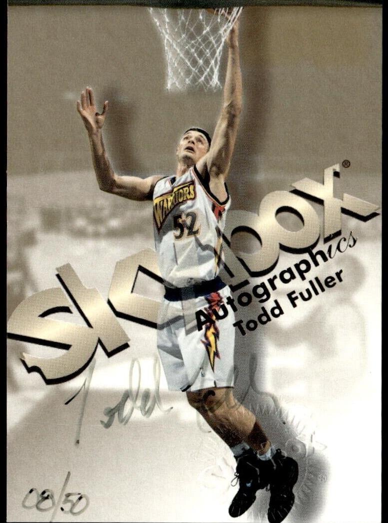 1998 Skybox Premium Basketball Blue Todd Fuller #nno