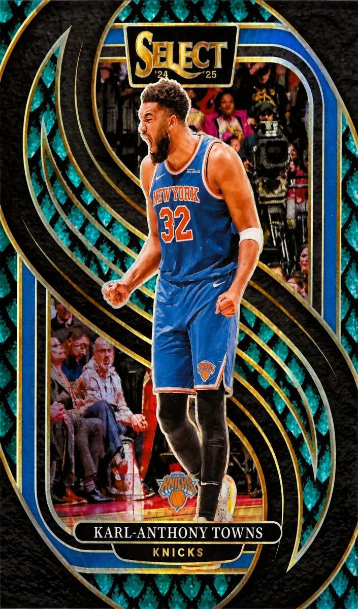 2024 Panini Select Basketball Dragon Scale Karl-Anthony Towns #114