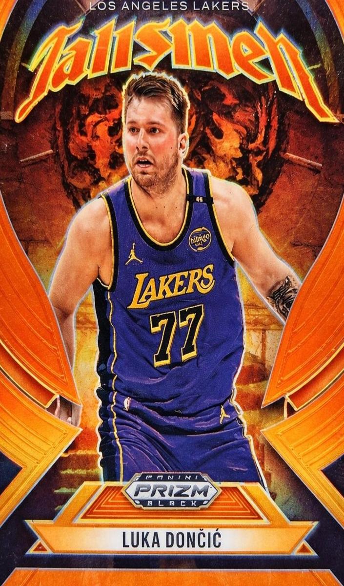 2024 Panini Prizm Black Basketball Orange Luka Doncic #2 PSA 10