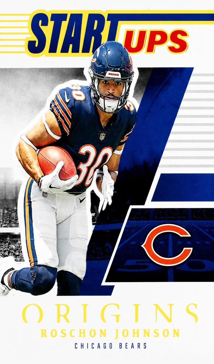 2023 Panini Origins Football Roschon Johnson #SU-14