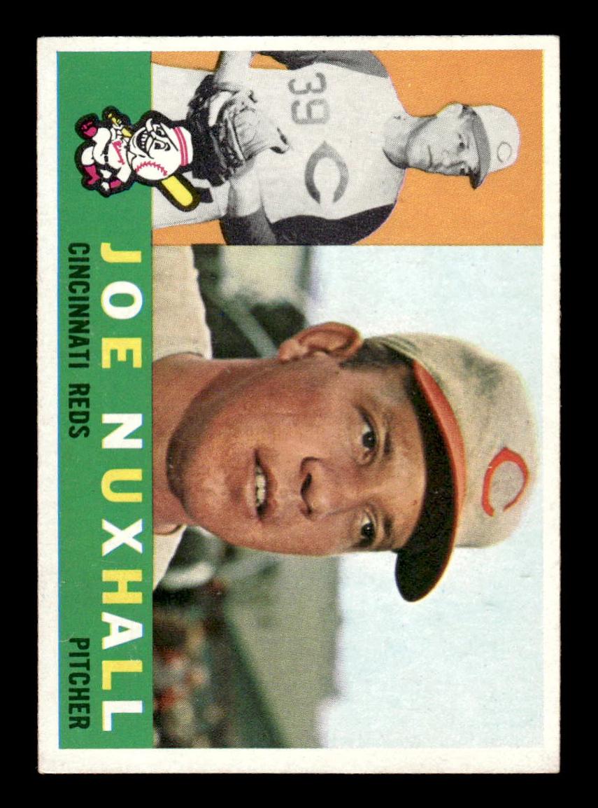1960 Topps Baseball Joe Nuxhall #282 PSA 2