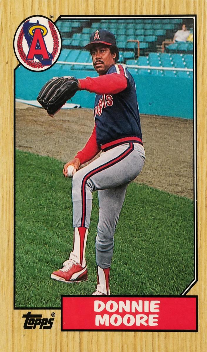 1987 Topps Baseball Donnie Moore #115 PSA 10