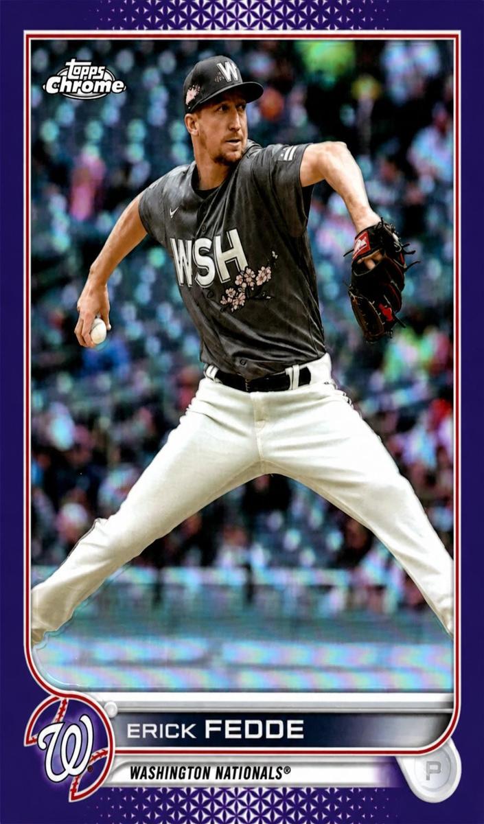 2022 Topps Chrome Update Baseball Erick Fedde #USC64