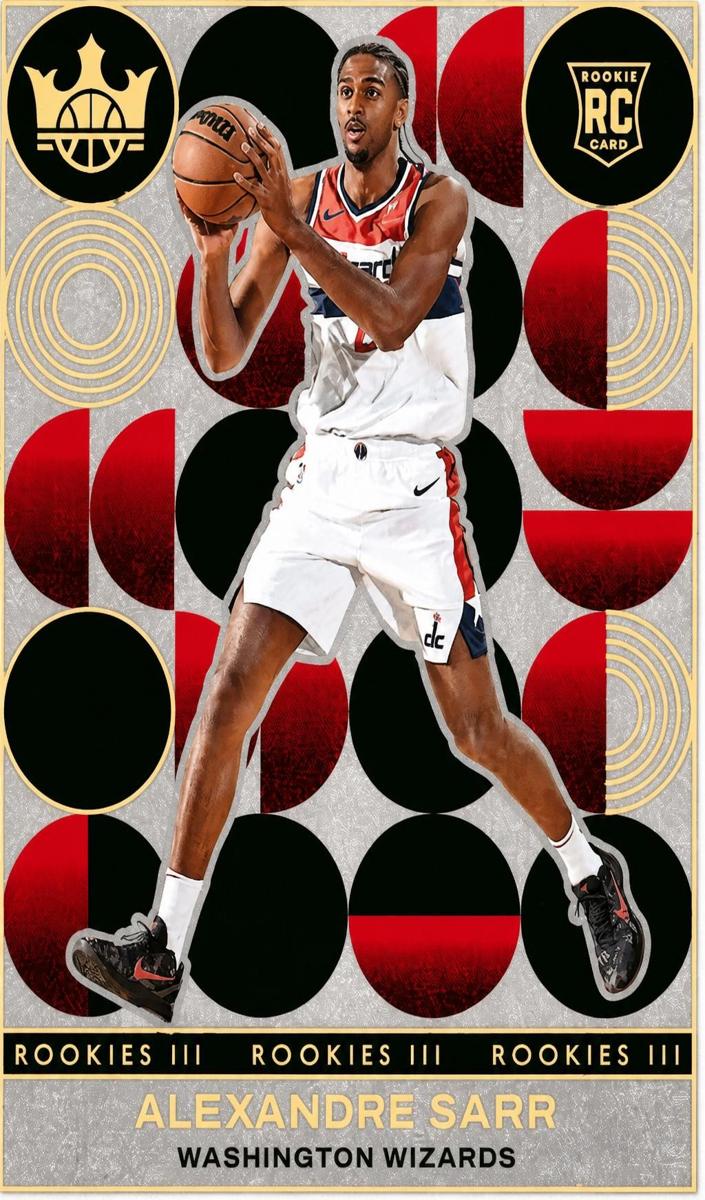 2024 Panini Court Kings Basketball Alexandre Sarr #195