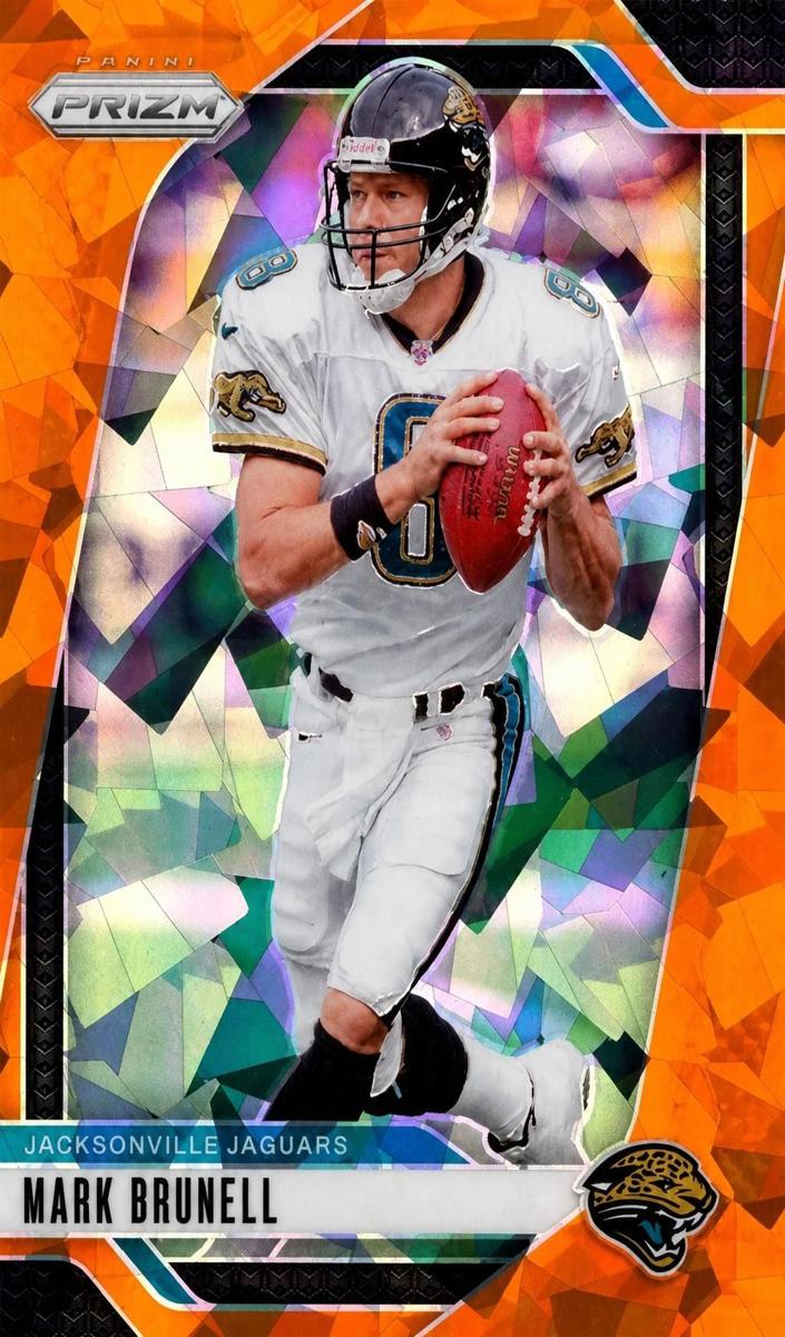 2024 Panini Prizm Football Orange Ice Mark Brunell #136