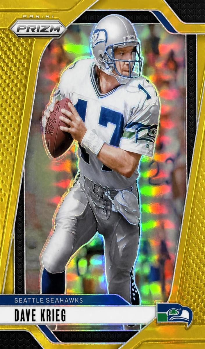 2024 Panini Prizm Football Gold Dave Krieg #267