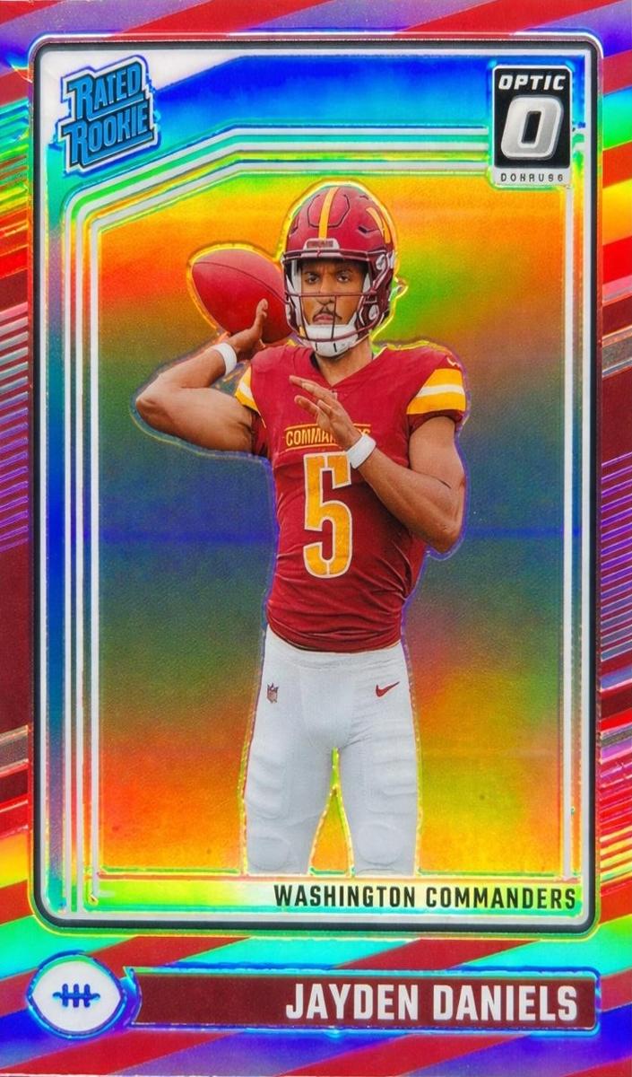2024 Donruss Optic Football Freedom Jayden Daniels #248
