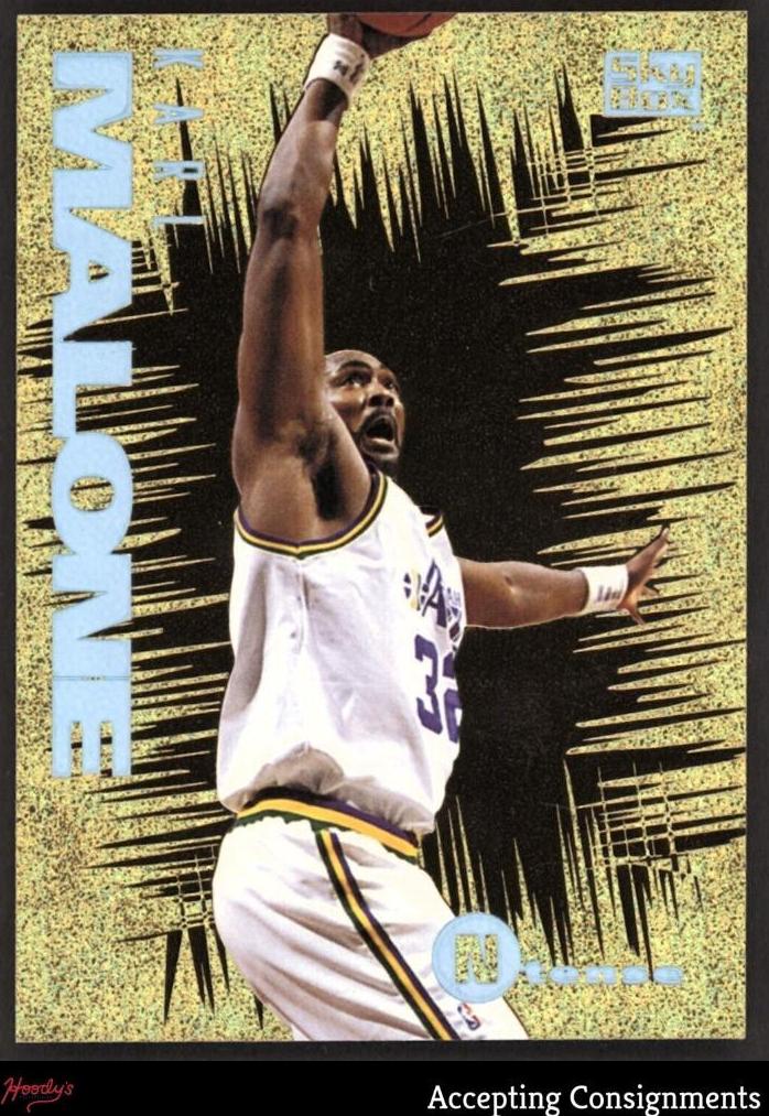 1994 Skybox Emotion Basketball Karl Malone #5 PSA 10