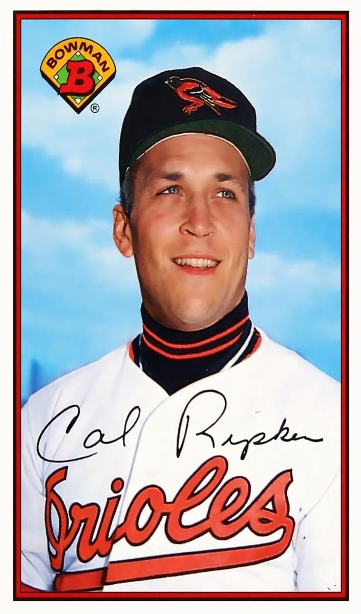 1989 Bowman Tiffany Baseball Cal Ripken Jr. #9 PSA 8.5