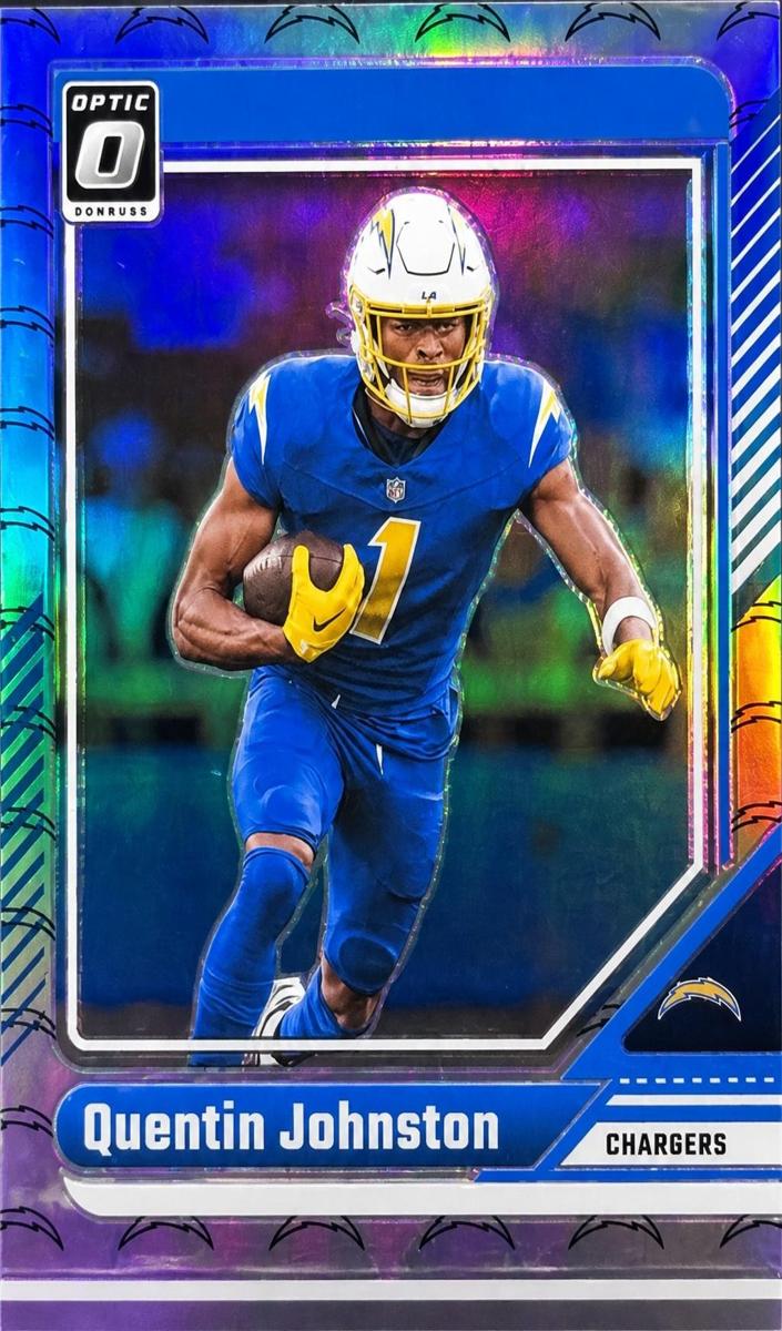 2024 Donruss Optic Football Team Logo Quentin Johnston #108