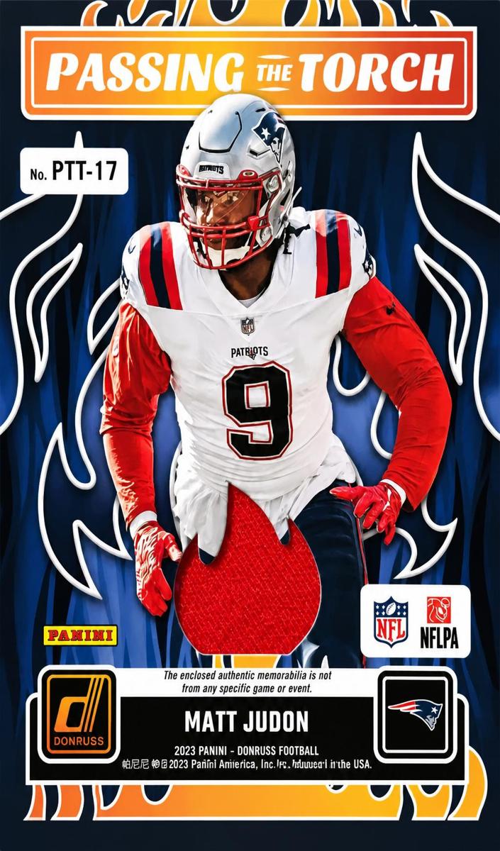 2023 Panini Donruss Football Tedy Bruschi #PTT-17