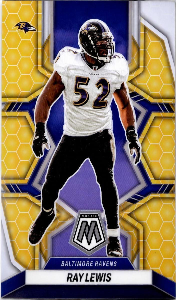 2022 Panini Mosaic Football Honeycomb Ray Lewis #19
