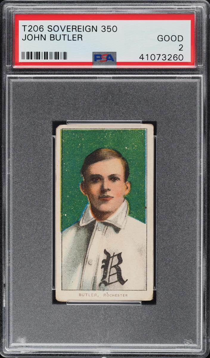 1909-11 T206 Baseball John Butler #NNO PSA 3