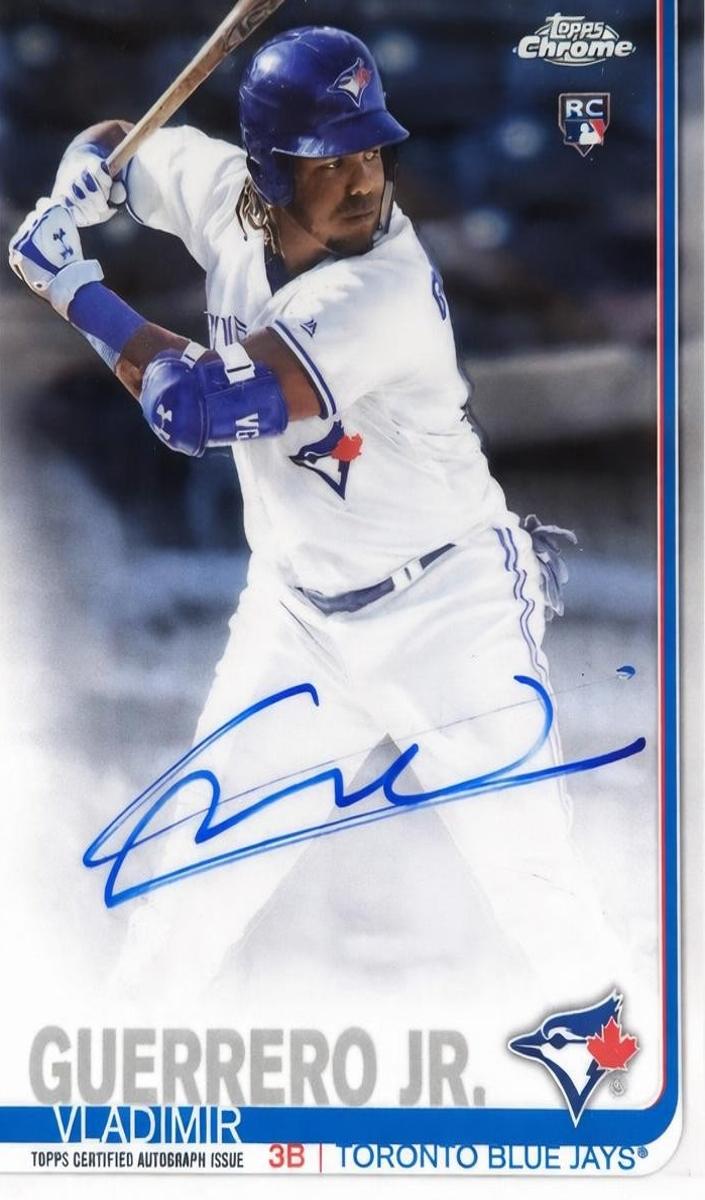 2019 Topps Chrome Baseball Vladimir Guerrero Jr. #RA-VGJ PSA 9