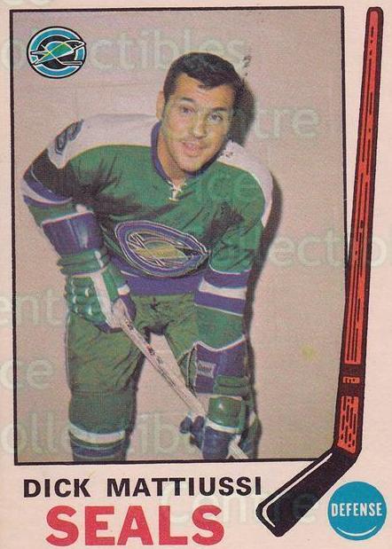 1969 O-Pee-Chee Hockey Dick Mattiussi #147 PSA 9