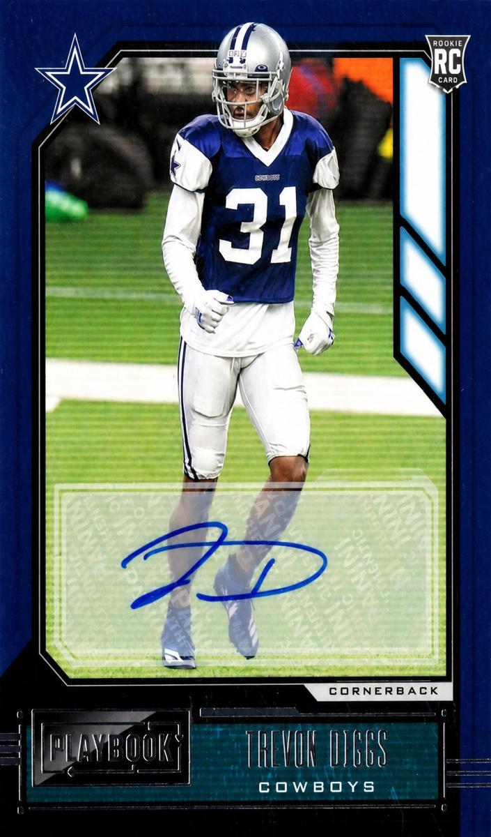 2020 Panini Playbook Football Trevon Diggs #175 SGC 8.5