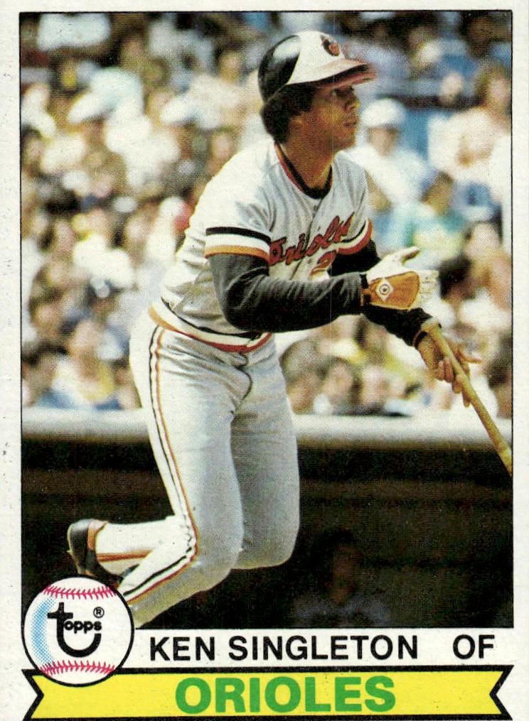 1979 Topps Baseball Ken Singleton #615